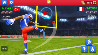 Скачать Football Kicks: Rugby Games Спортивные игры для Андроид скриншот 5