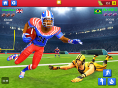Скачать Football Kicks: Rugby Games Спортивные игры для Андроид скриншот 7