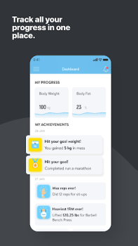 Скачать CBFIT APP Здоровье и фитнес для Андроид скриншот 5