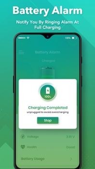Скачать Battery Alarm Инструменты для Андроид скриншот 2