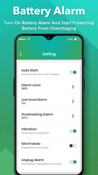 Скачать Battery Alarm Инструменты для Андроид скриншот 3