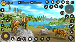 Скачать Tiger Simulator 3D Animal Game Стратегии для Андроид скриншот 2