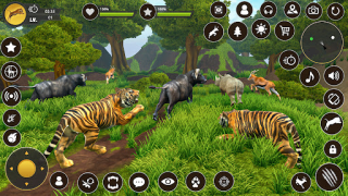 Скачать Tiger Simulator 3D Animal Game Стратегии для Андроид скриншот 3