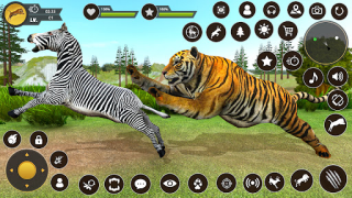 Скачать Tiger Simulator 3D Animal Game Стратегии для Андроид скриншот 6