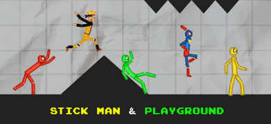 Скачать Stickman Playground Экшен для Андроид