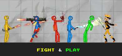 Скачать Stickman Playground Экшен для Андроид скриншот 2