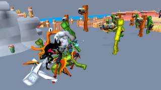 Скачать Melon vs People Playground 3D Экшен для Андроид скриншот 6