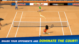 Скачать Mini Tennis: Perfect Smash Спортивные игры для Андроид скриншот 2