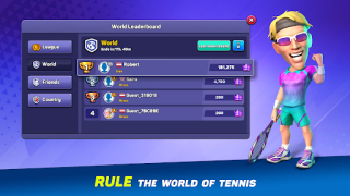 Скачать Mini Tennis: Perfect Smash Спортивные игры для Андроид скриншот 4