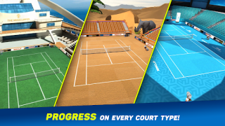 Скачать Mini Tennis: Perfect Smash Спортивные игры для Андроид скриншот 6