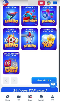 Скачать PHILUCKY CASINO Казино для Андроид скриншот 2