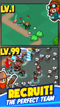 Скачать Rumble Heroes - Adventure RPG Приключения для Андроид скриншот 4