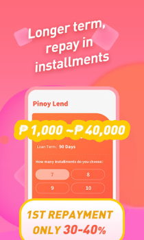 Скачать PinoyLend-Insta Peso Cash Loan Финансы для Андроид скриншот 2