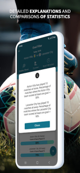 Скачать Goal Filter - Football Stats Спорт для Андроид скриншот 5