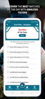 Скачать Goal Filter - Football Stats Спорт для Андроид скриншот 6