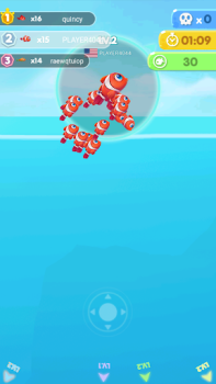 Скачать Fish Go.io 2 Казуальные для Андроид скриншот 3