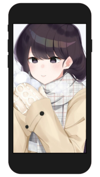 Скачать Komi San Wallpapers Персонализация для Андроид скриншот 2
