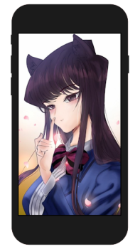Скачать Komi San Wallpapers Персонализация для Андроид скриншот 4