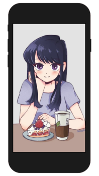 Скачать Komi San Wallpapers Персонализация для Андроид скриншот 5