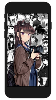 Скачать Komi San Wallpapers Персонализация для Андроид скриншот 6