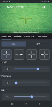 Скачать Custom Crosshair Работа для Андроид скриншот 2