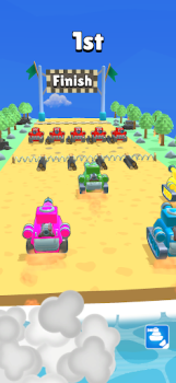 Скачать Pocket Tanks: 3D Racing games Аркады для Андроид