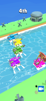 Скачать Pocket Tanks: 3D Racing games Аркады для Андроид скриншот 3
