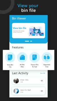 Скачать Bin File Opener - просмотрщик Инструменты для Андроид скриншот 6
