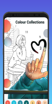 Скачать Coloring Book Paint by Number Казуальные для Андроид