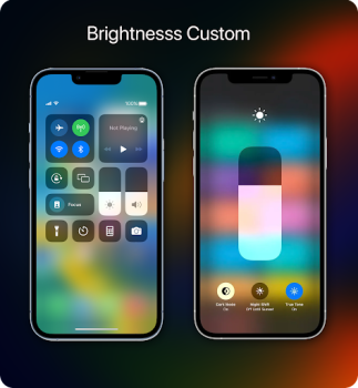 Скачать Control Center iOS 16 Инструменты для Андроид скриншот 3