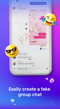 Скачать Fake Chat Messenger Инструменты для Андроид скриншот 4