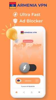 Скачать Armenia VPN - Private Proxy Инструменты для Андроид скриншот 2