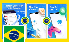 Скачать Brazil VPN Secure Brazil Proxy Инструменты для Андроид скриншот 2