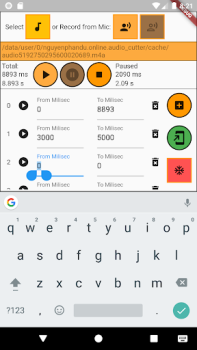 Скачать Audio splitter Инструменты для Андроид скриншот 5