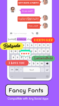Скачать iKeyboard: DIY Themes & Fonts Персонализация для Андроид скриншот 6