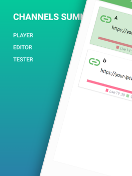 Скачать 3In1 IPTV - M3U Play Edit Test Видеоплееры и редакторы для Андроид скриншот 5
