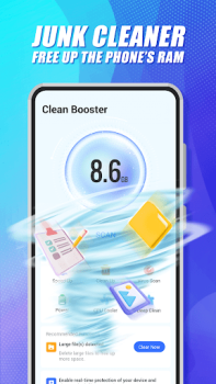 Скачать Clean Booster Инструменты для Андроид скриншот 3