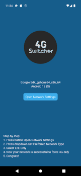 Скачать 4G/5G Switcher - Force Инструменты для Андроид скриншот 2