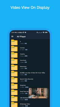 Скачать AV Player Видеоплееры и редакторы для Андроид скриншот 4