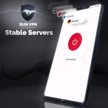 Скачать Run VPN - unlimited & Safe VPN Инструменты для Андроид скриншот 2