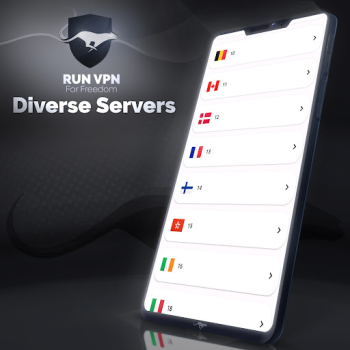 Скачать Run VPN - unlimited & Safe VPN Инструменты для Андроид скриншот 5