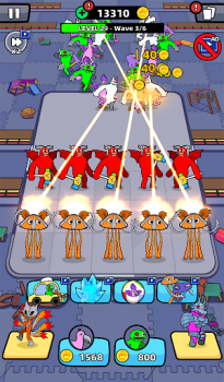 Скачать Merge Defense: Banban Fusion Аркады для Андроид скриншот 3