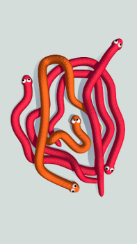 Скачать Tangled Snakes Головоломки для Андроид скриншот 6
