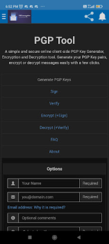 Скачать Pgp Encrypter Инструменты для Андроид скриншот 5
