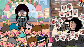 Скачать Toca Wednesday Boca Addams HD Персонализация для Андроид скриншот 2