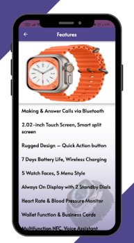 Скачать Smart Watch S8 Ultra Guide Инструменты для Андроид скриншот 4
