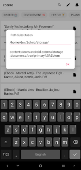Скачать BibTex Manager Работа для Андроид скриншот 4