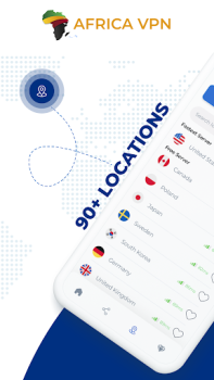 Скачать Africa VPN - Get Africa IP Инструменты для Андроид скриншот 3