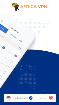 Скачать Africa VPN - Get Africa IP Инструменты для Андроид скриншот 4