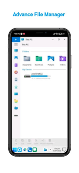 Скачать Computer win 11 launcher pro Инструменты для Андроид скриншот 2